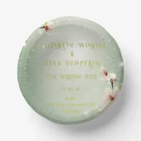 Blossoms of Love" Wedding Invitation Collection Paper Bowls