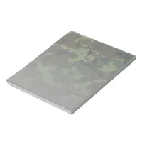 Military Green Camouflage Notepad