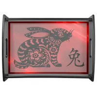 Chinese Zodiac Year of the Rabbit | Serving Tray