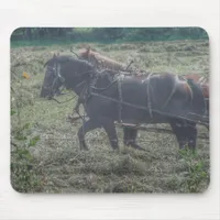 Haying in the Summertime Mouse Pad