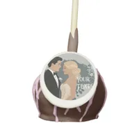 Elegant and Timeless Wedding Invitation Design Cake Pops