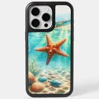 Tropical Starfish Under Sea Ocean Marine Life iPhone 15 Pro Max Case