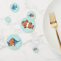 Cute Cartoon Fish Confetti