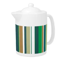 Modern New Season Stripes Teapot