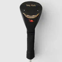 Big Dark Shark Golf Head Cover