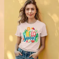 Embrace the Sunshine: Hello Summer T-Shirt