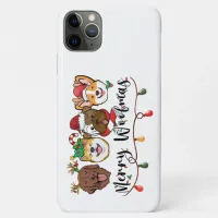 Merry Woofmas Typography iPhone 11 Pro Max Case