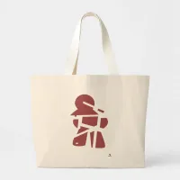 Torn Apart Meeple Board Game Art Fun Large Tote Bag