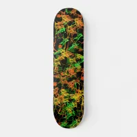 Paint Splatter Skateboard