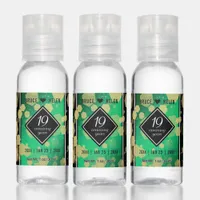 Elegant 19th Jade Wedding Anniversary Celebration Hand Sanitizer