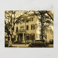 Vintage Jonathan Emanuel Mansion, Mobile Alabama Postcard