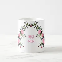 Elegant Pink Rose Coffee Mug