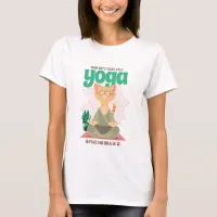 Good Days Start With Yoga I Funny Cat I T-Shirt