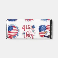 Celebrate the 4th with chocolate!  hershey bar favors