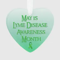 May is Lyme Disease Awareness Month Ornament