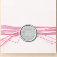 Congratulations! Champagne Bottle Wax Seal Sticker