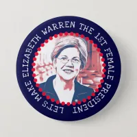 ELIZABETH WARREN 2020 Presidential Election Button