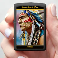 Indigenous Wild Flair Zippo Lighter