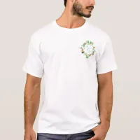 St. Patrick's day Lucky Monogram Crest T-Shirt