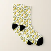 Citrus Lemon Lime  Socks