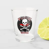 Pirate Groom  Shot Glass