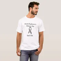 Parkinson's Disease Awareness Ribbon Shirt