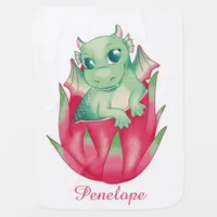 Baby Dragonfruit Dragon Baby Blanket