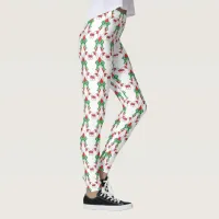 Candy Cane Leggings