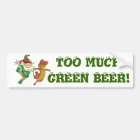 St. Paddy’s Odd Couple Bumper Sticker