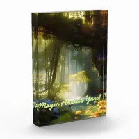 Magic Awaits You! Fairytale Forest customize Photo Block