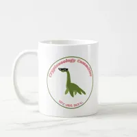 Funny Green Loch Ness Monster With Sunglasses Coffee Mug