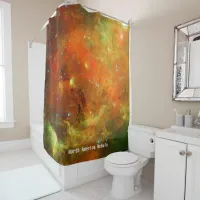 North America Nebula Shower Curtain