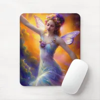 Pretty Fairy Dancing in the Wind  Mouse Pad