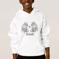 Personalized Winged Dragons  Hoodie