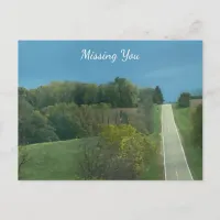 Missing You | Long Winding Road Postcard