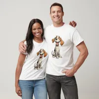 Funny Cartoon Beagle T-Shirt