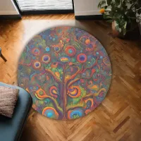 Enchanted Arboreal Dreamscape Rug