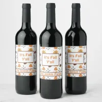 Fall Wine Label