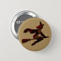 Witching Hour Silhouette Button