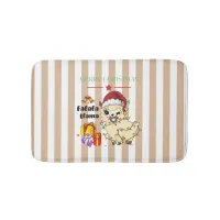 Christmas Llama Bath Mat