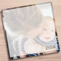 Your Square Photo Design with Custom Name Post-it Notes