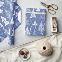 Blue Christmas Pattern#6 ID1009 Wrapping Paper