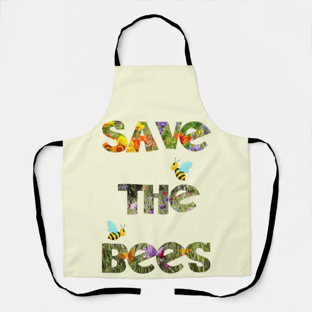 Sauvez les abeilles (anglais) apron