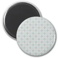 Seamless Seashell Pattern Magnet