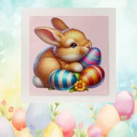 Cute Easter Bunny & Eggs | Jigsaw Puzzle