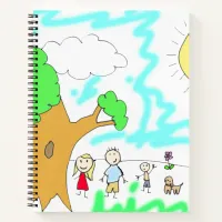 Add your Children's Artwork to this Sketchpad Notebook