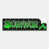 Lyme Disease Survivor Awareness Ribbons Bumper Bumper Sticker