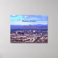 Phoenix Arizona Skyline in Daytime Canvas Print