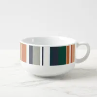 Modern New Season Stripes Soup Mug