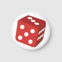 Red Dice Magnet